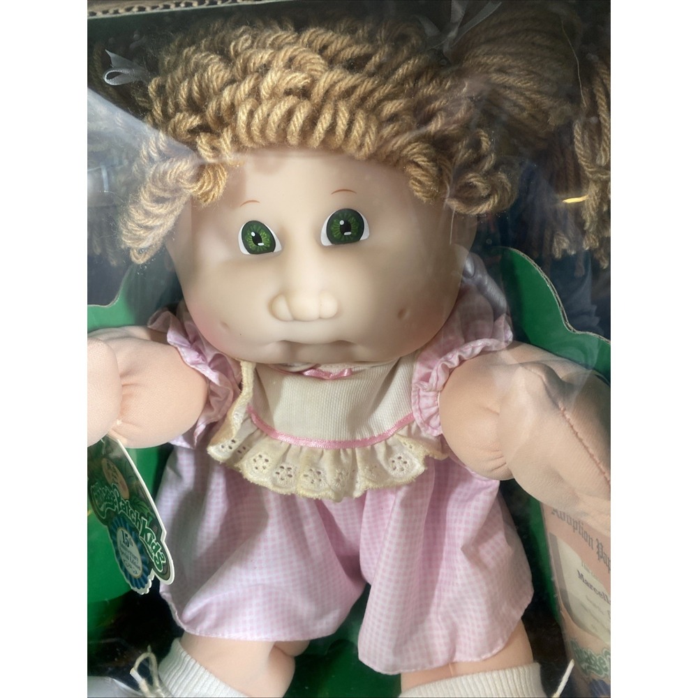 Mattel Cabbage Patch Kids Doll 15th Anniversary Edition Vtg Marcella Kim July 3 - Picture 2 of 16